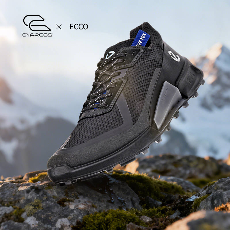 爱步男鞋户外缓震运动鞋