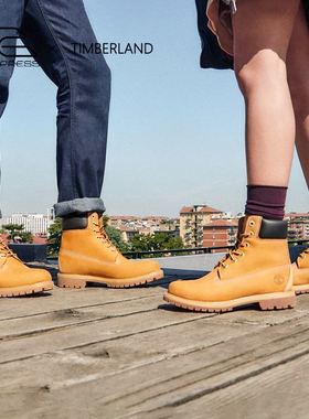 Timberland/添柏岚踢不烂男女经典户外防水大黄靴工装马丁靴10061