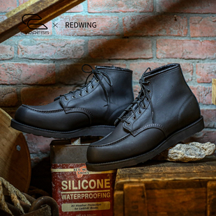 Red Wing红翼8074/8828男鞋经典6寸短靴美式复古工装靴牛皮短靴
