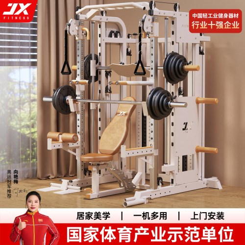 史密斯机综合训练器龙门架健身器材家用多功能一体飞鸟深蹲卧推架