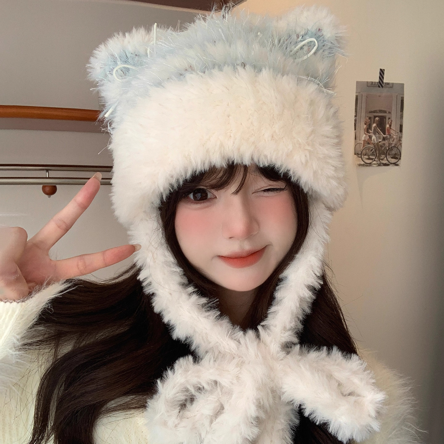 灵允针织帽出游休闲女冬网红同款