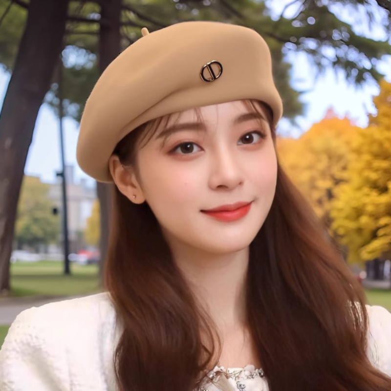 灵允贝雷帽出游休闲女冬厂家直销