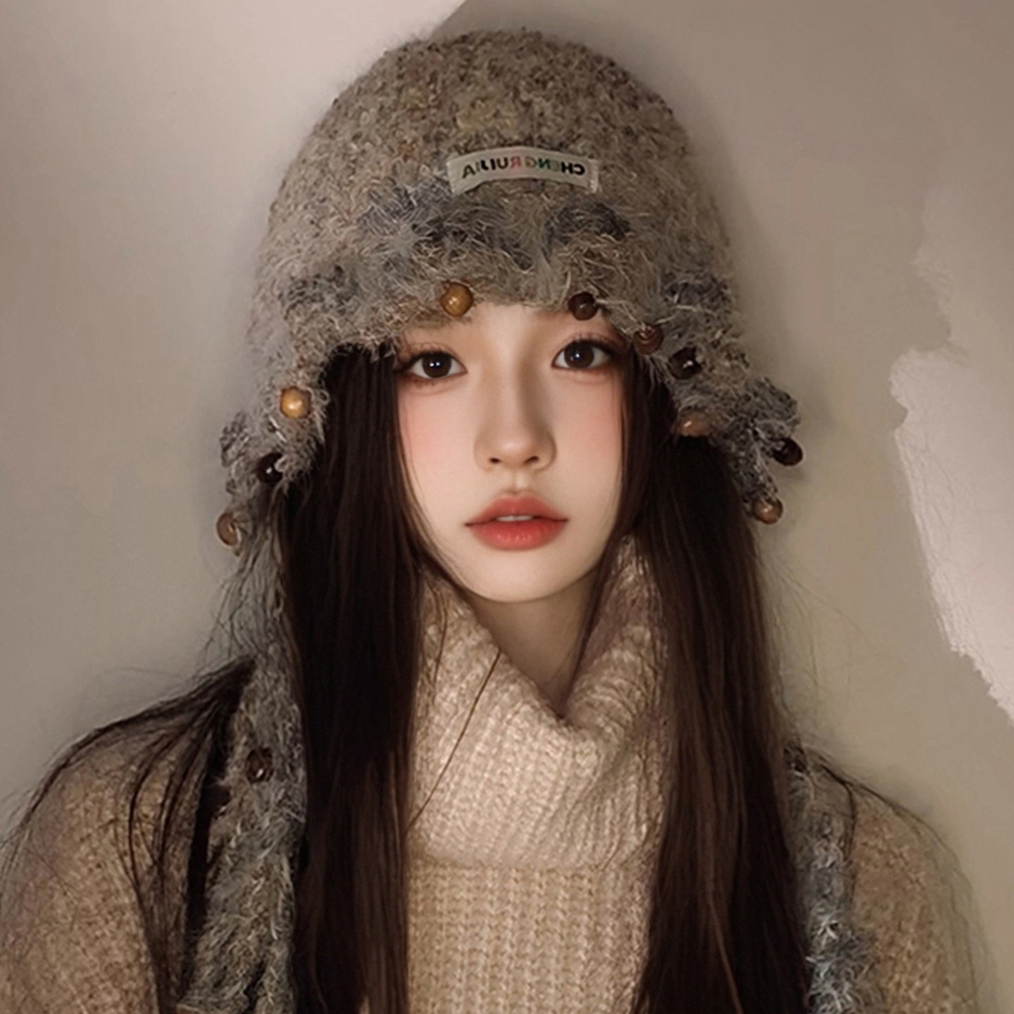 灵允包头帽出游休闲女冬网红同款