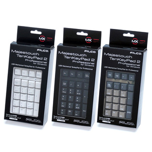 斐尔可FILCO TKPad樱桃茶轴机械轴USB银行会计证券财务数字键盘