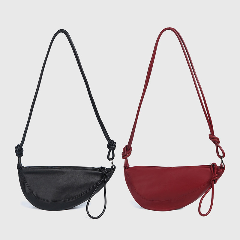 【女包】单肩时尚个性椭圆形肩包饺子包斜挎包百搭休闲潮流