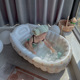 家居洗澡盆 婴儿充气浴池 室内儿童游泳池 ins韩风儿童充气浴盆