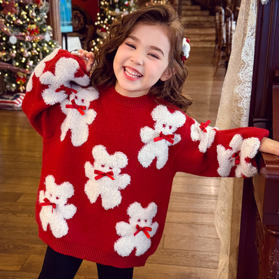 【熟悉的新年配方】卡通新年毛衣