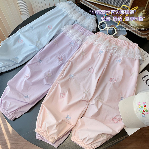 女童夏款百搭日常休闲裤