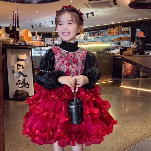 【玫瑰庄园】法式碎花公主裙