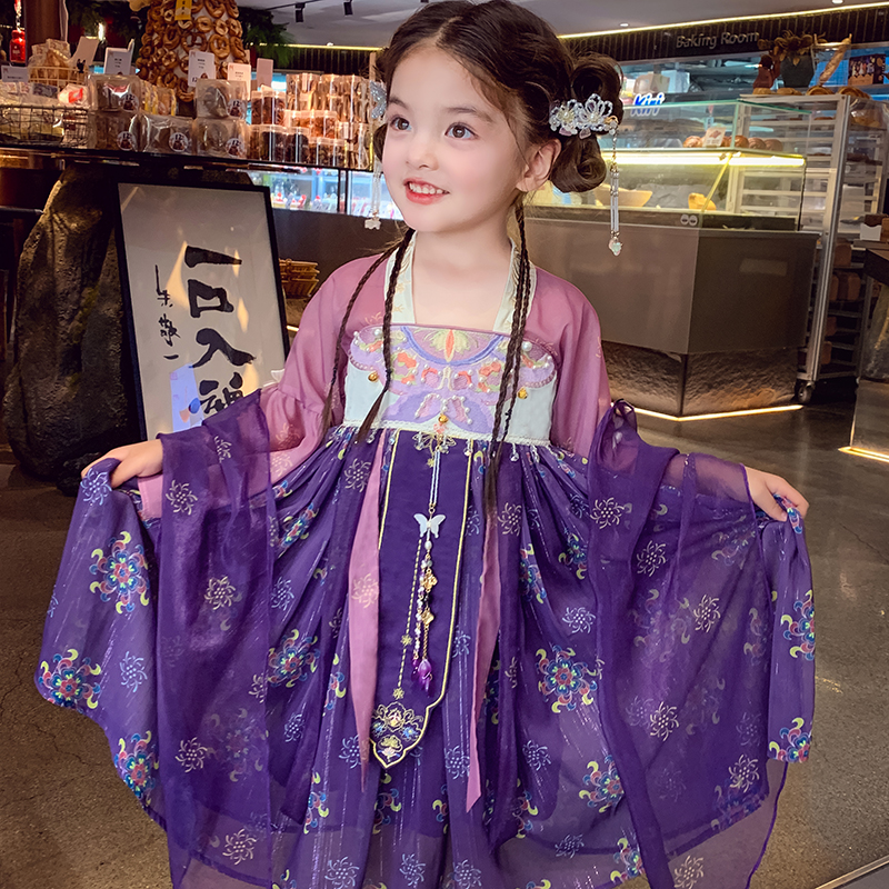【东方紫萝】古风汉服女孩襦裙