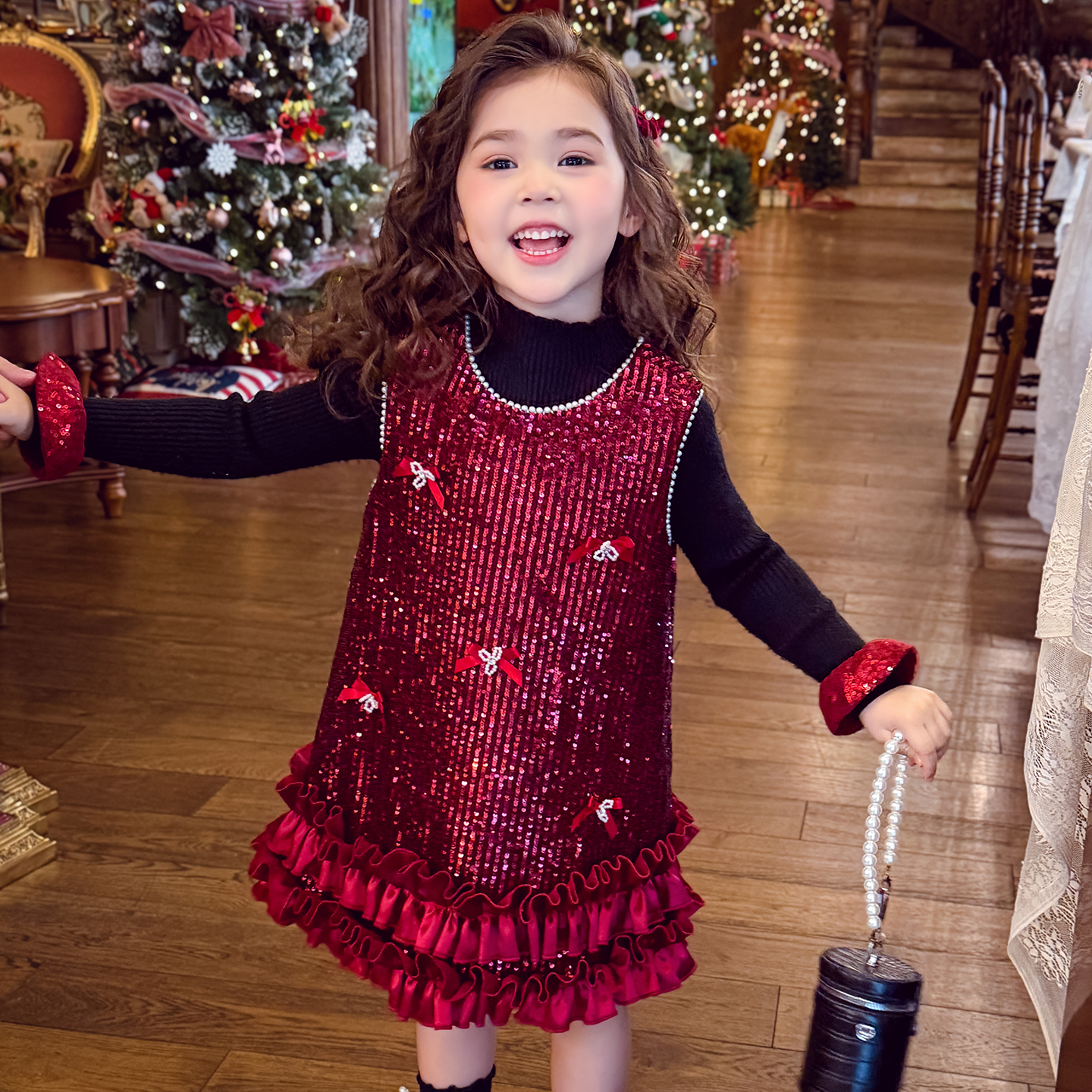 【精灵舞会】千金风背心公主裙