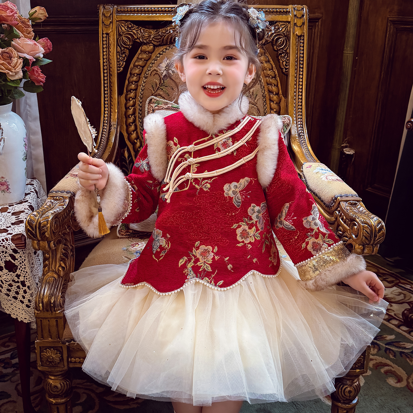 【红妆稚韵】新年装旗袍裙