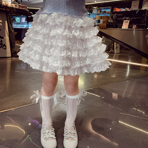 【奶芙蛋糕】芭蕾风白色蛋糕裙