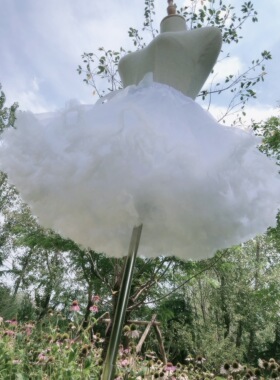 云朵撑日常洛丽塔45CM无骨软纱暴力蓬蓬短款棉花糖jk裙撑lolita