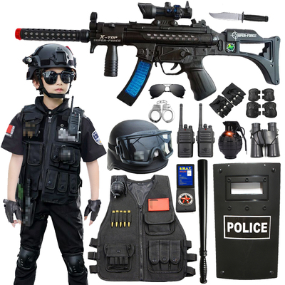 软弹枪男孩子10岁狙击枪警察玩具