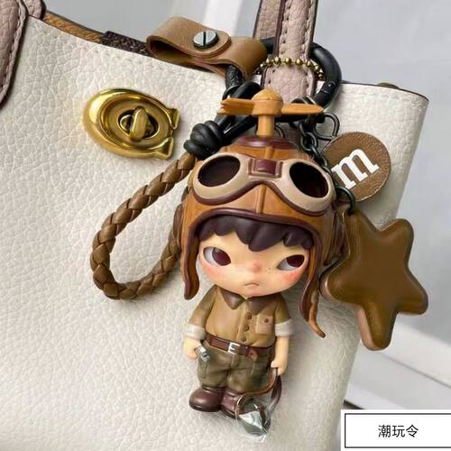 Hirono小野隐藏款真皮包包挂
