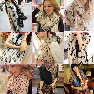 雪纺防晒礼品丝巾围巾