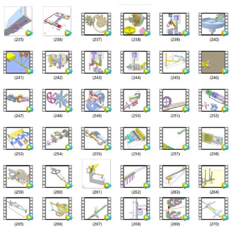 工程师的秘诀：持续更新2万个机械原理动图机械结构动态图