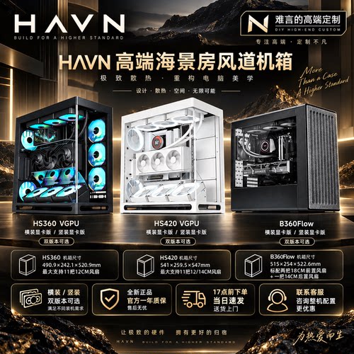 HAVNHS360VGPU海景房机箱HS420