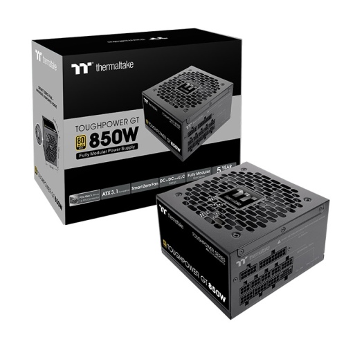 Thermaltake TT钢影GT850W新款金牌全模电源ATX3.1支持PCI5.0接口
