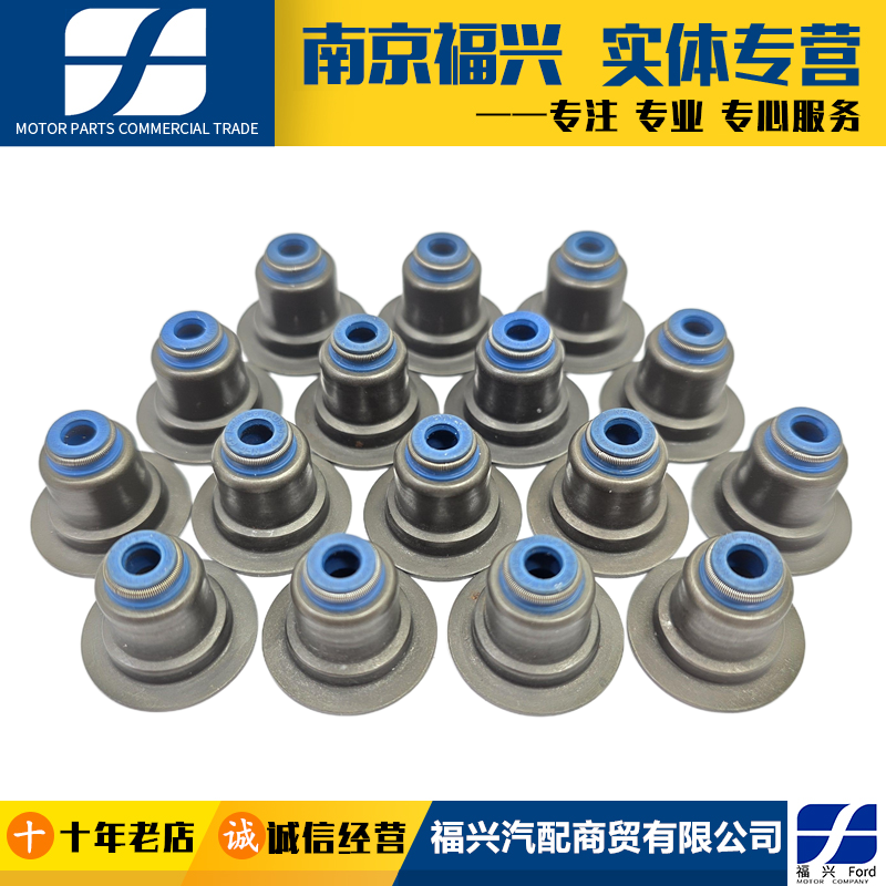 新蒙迪欧致胜经典福克斯翼虎锐界福睿斯进排气门油封密封胶圈原厂