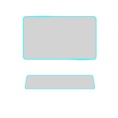 专用smart精灵仪表导航屏钢化膜