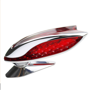 适用红旗机盖标车标红旗L立标H5立体车标贴HS5HS7H9机盖立标改装