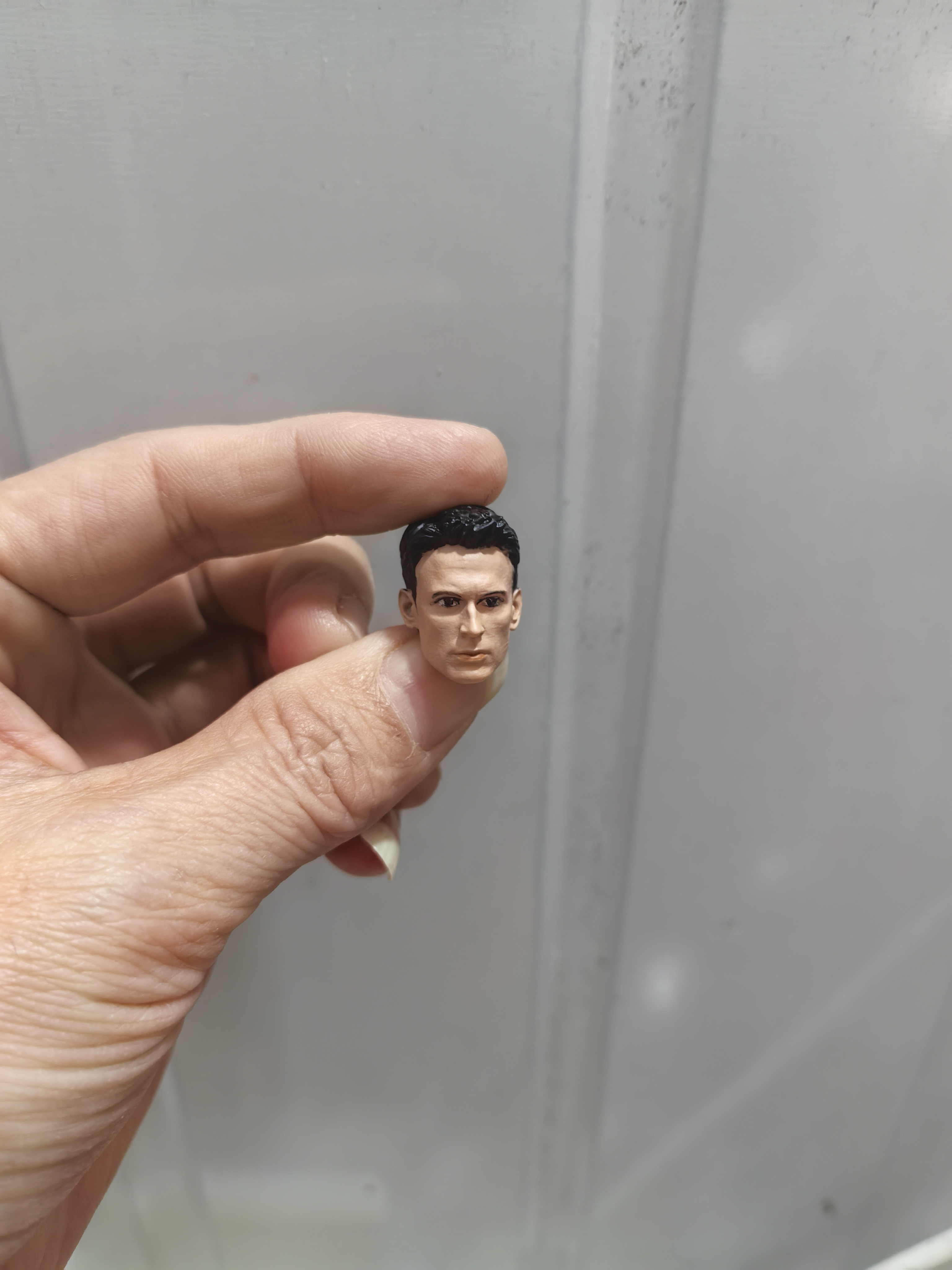 1/12shf新美队头雕，人偶非真人