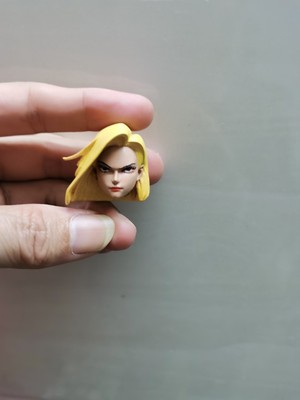 人造人18号头雕1/12 7寸 四骑士头雕 麦兰法克头雕 人偶 非真人