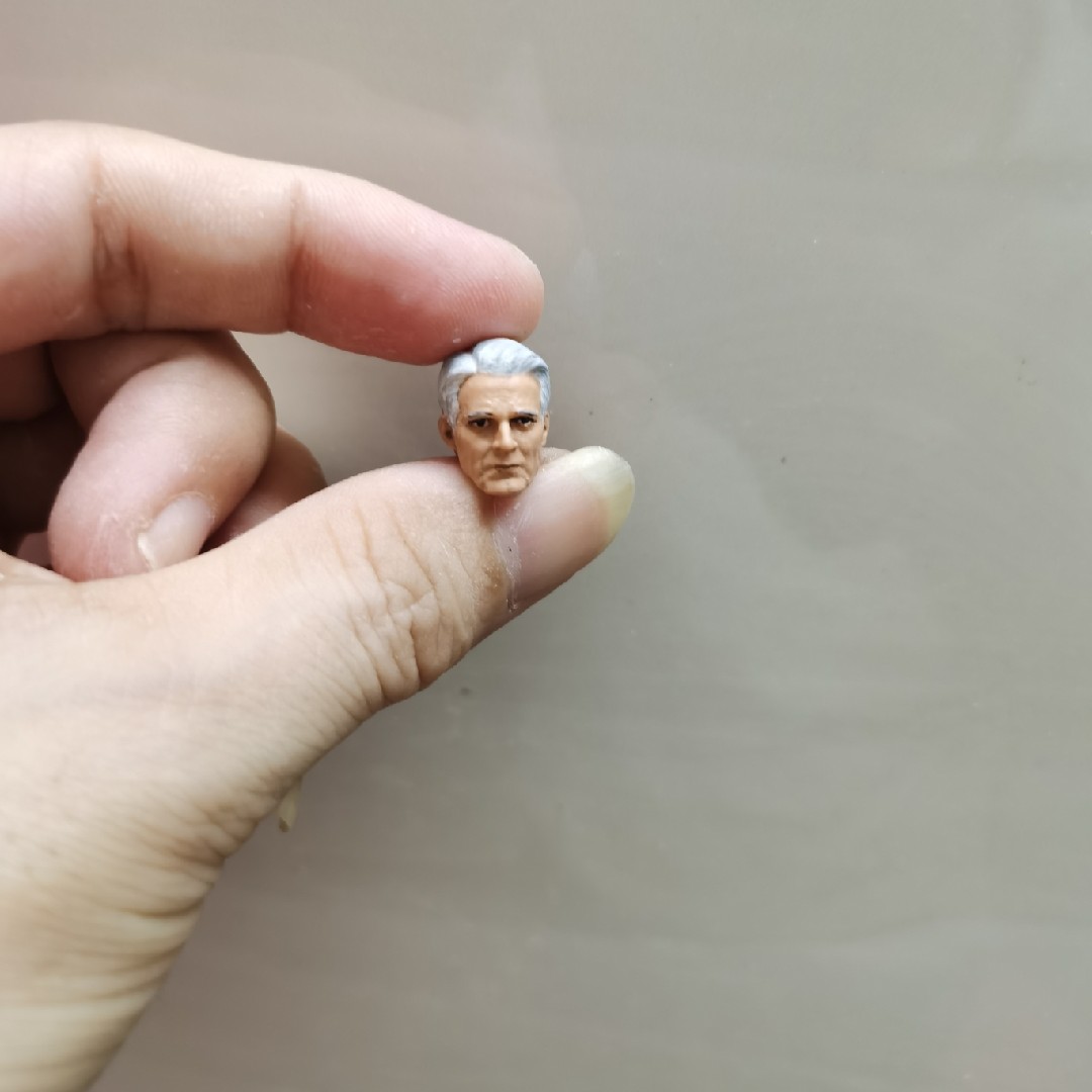 1/18 3.75老年美队头雕 非真人 人偶 兵人
