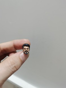 1/18 3.75寸黑豹纠察队屠夫彻尔头雕 人偶 非真人