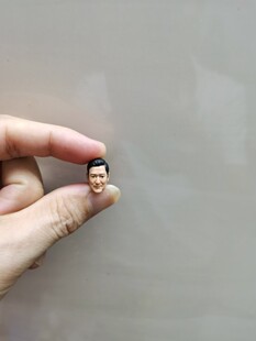 1/18 3.75寸张国立头雕 人偶 非真人 配件