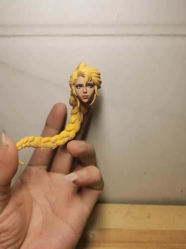 1/12四骑士美少女头雕 蛇形美女头雕 人偶 非真人