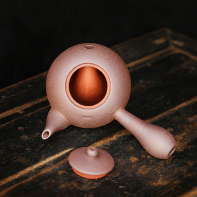 陈韵堂茶壶纯手工朱泥炭炉砂铫