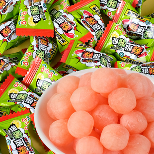 网红创意酸辣糖糕硬质糖趣味搞怪提神恶作剧零食休闲食品小吃