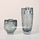 现代轻奢水纹艺术琉璃花瓶简约北欧创意家居客厅装 饰水培饰品摆件