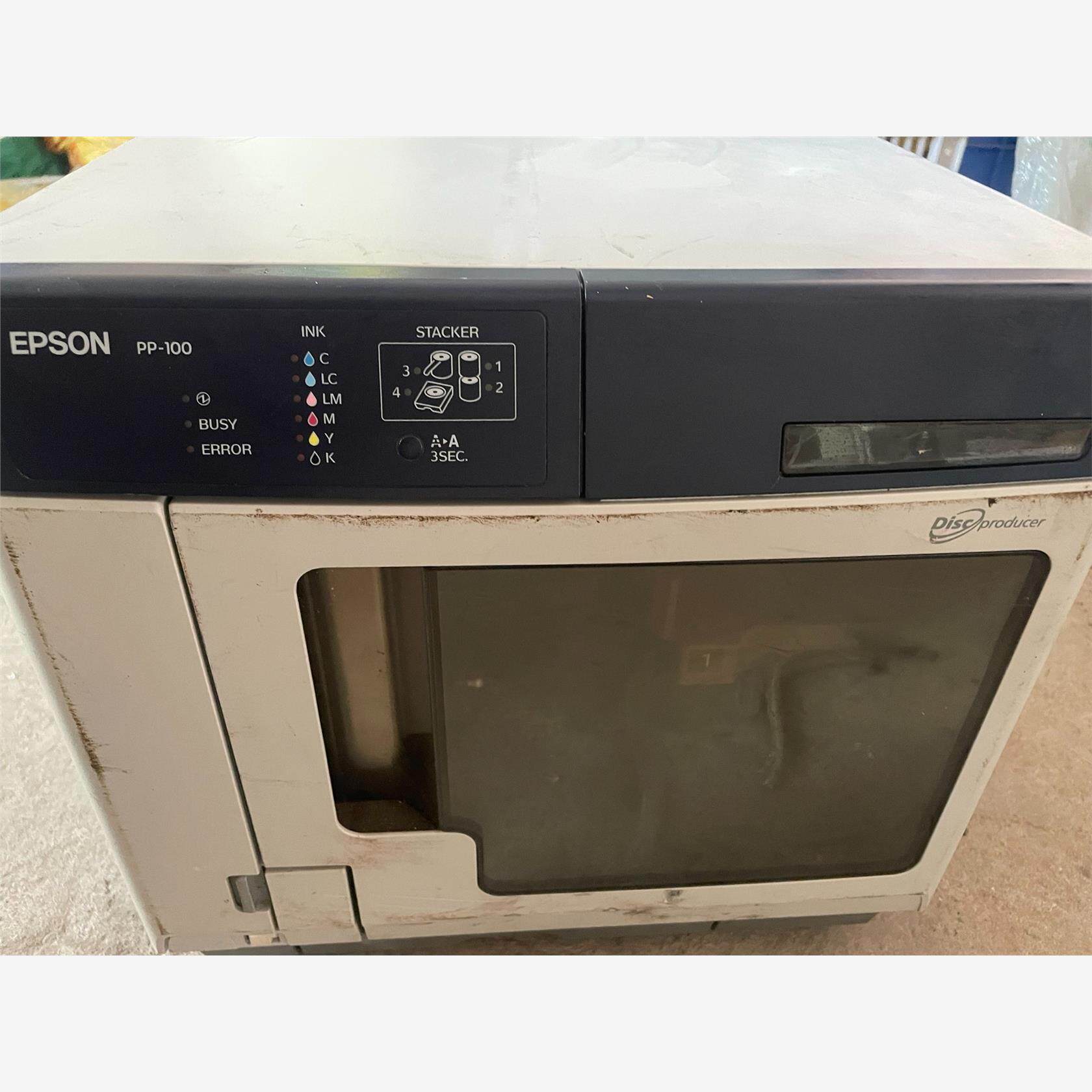 爱普生印刷刻录机，PP-100型号，一台换下，毛机包，议价商品