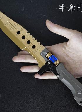 暗区突围游戏周边新近战武器 赢家匕首 实物迷你合金玩具模型摆件