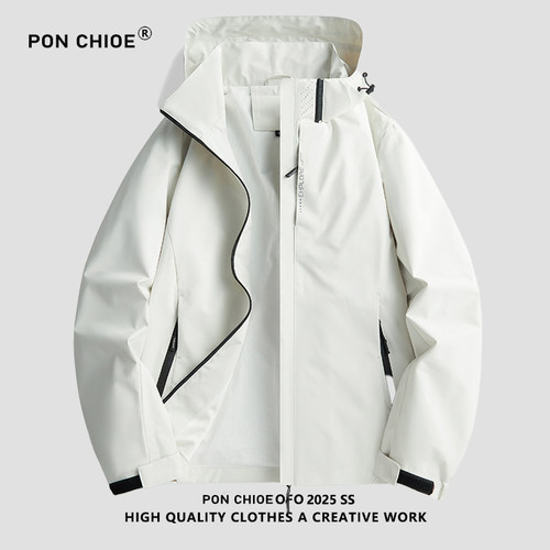 ponchioe冲锋夹克男女三合一可拆卸外套秋冬季户外防风防水登山服