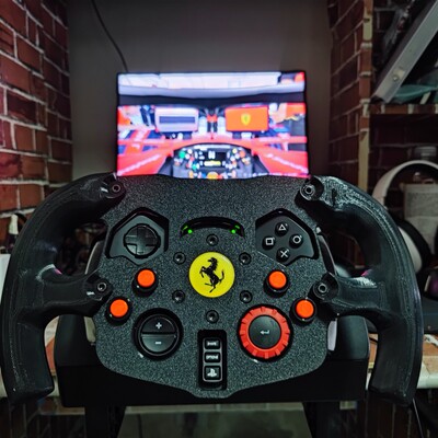 罗技g29/g923/g920改装F1方向盘【3D打印】