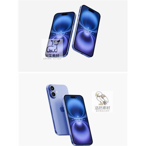 iPhone16样机PS界面APPUI屏幕贴图样机智能款手机