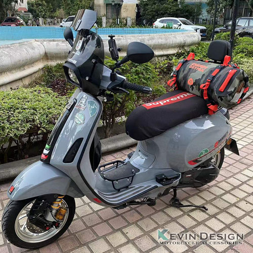 OSAH摩托摩旅装备后尾包25L防水反光骑士包骑行后座包行李包驮包