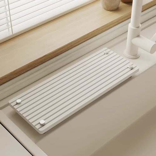 硅藻泥吸水垫台沥水垫浴室洗漱台牙具座架厨房洗手池水龙头置物垫