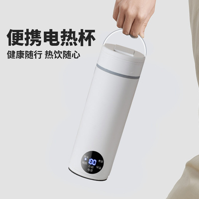 304316不锈钢内胆便携电热水杯