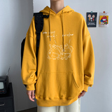 ！秋冬加绒加厚卫衣男连帽保暖上衣外套WY210薄P38加绒P48，男装卫衣，电商B220