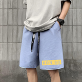 2023夏季运动短裤潮流宽松港风ins五分裤针织休闲裤中裤K13P25，男装休闲裤，电商B220