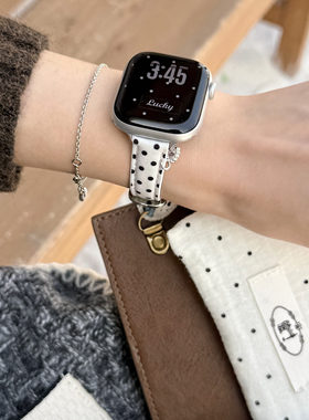 适用于iwatchs7表带10苹果11手表表带applewatch6/8/se2腕带Ultra