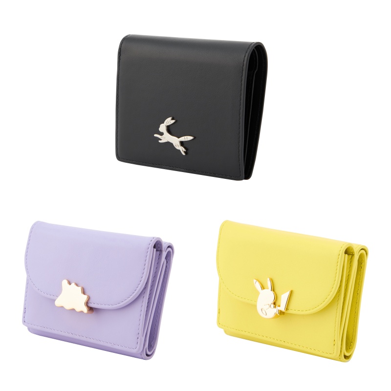 口袋妖怪 月亮伊布 百变怪 皮卡丘 意大利皮革制品 真皮钱包