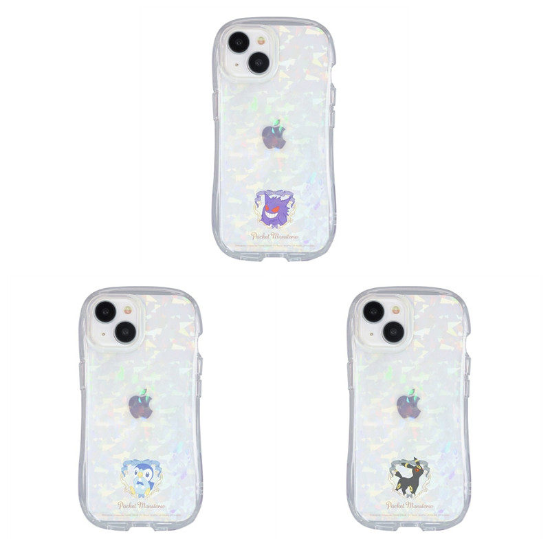 预售 口袋妖怪 耿鬼 月伊布 波加曼 iPhone15/14/13 水晶手机壳