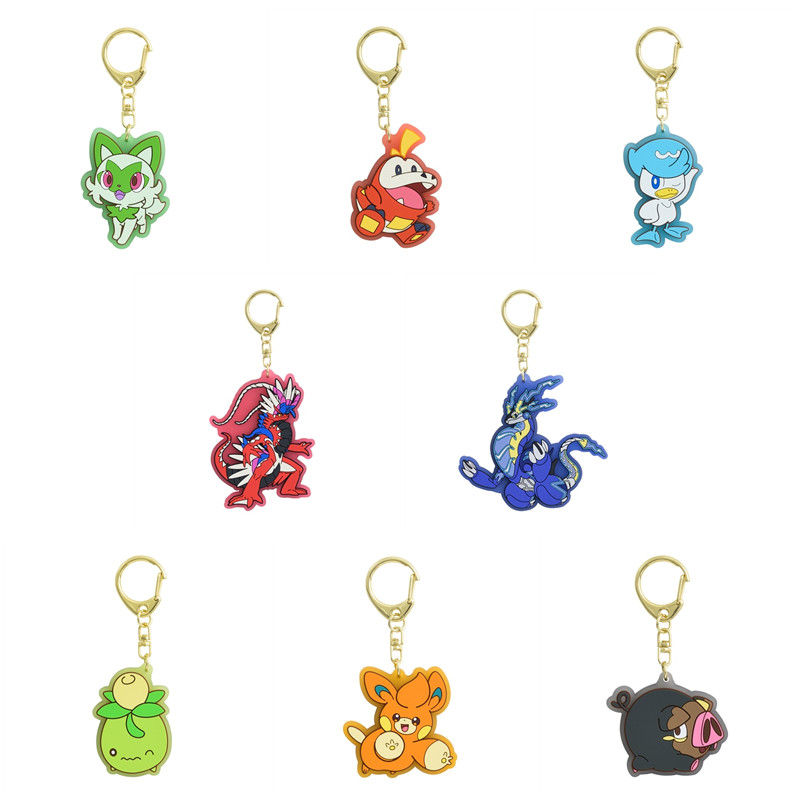 精灵宝可梦橡胶钥匙扣